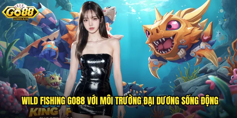 Wild Fishing Go88 - Câu Cá Hoang Dã Phần Thưởng Bất Ngờ 2 Wild Fishing Go88 với môi trường đại dương sống động